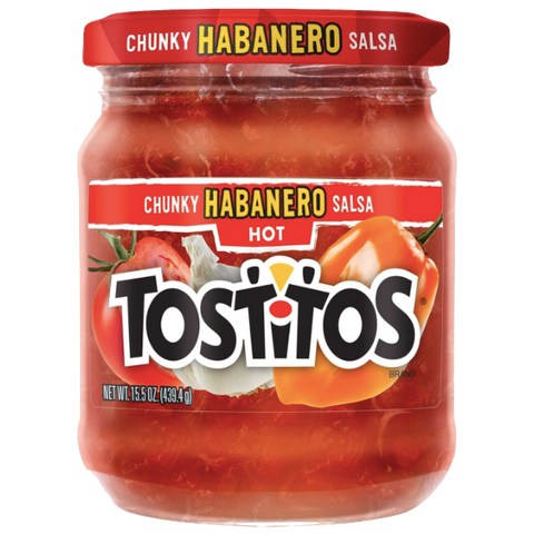 Tostitos, Chunky Habanero Salsa Hot - 15.5 Oz. - Water Butlers