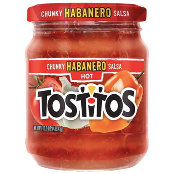 Tostitos, Chunky Habanero Salsa Hot - 15.5 Oz.