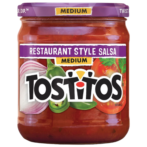 Tostitos, Restaurant Style Salsa Medium - 15.5 Oz. - Water Butlers