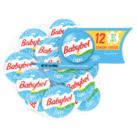 Mini Babybel Light Semisoft Cheese, 12 Ct - Water Butlers