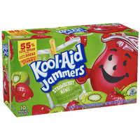 Kool-Aid Jammers, Strawberry Kiwi, 10 Ct - Water Butlers