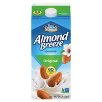 Blue Diamond Almond Breeze Original Almondmilk, Half Gallon - Water Butlers
