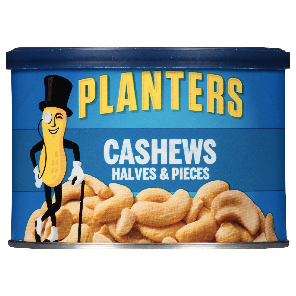 Planters Nuts, Cashews (Halves & Pieces) 8oz - Water Butlers
