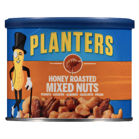 Planters Nuts, Honey Roasted Mixed Nuts 10 oz - Water Butlers