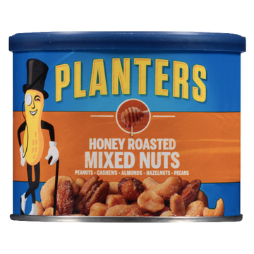 Planters Nuts, Honey Roasted Mixed Nuts 10 oz