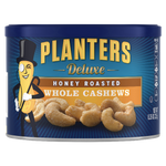 Planters Nuts, Deluxe Honey Roasted Whole Cashews 8.25 oz - Water Butlers