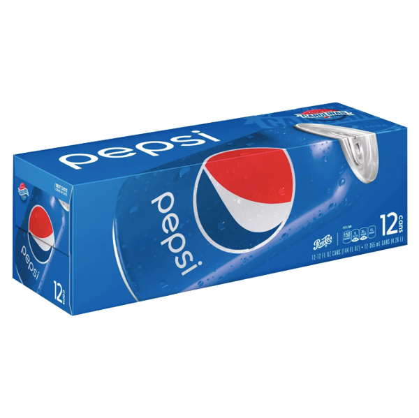 Pepsi Regular 12 fl oz, 12 Pack - Water Butlers