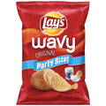 Lay's Party Size Wavy Chips, 15.25 oz - Water Butlers