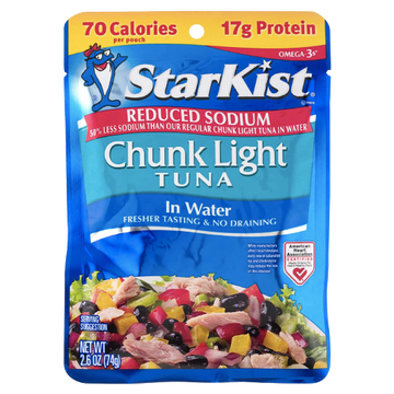 Starkist Tuna Pouch, Chunk Light Tuna In Water