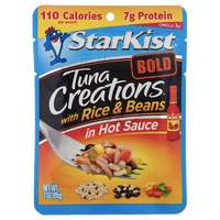 Starkist Tuna Creations Bold, With Rice & Beans in Hot Sauce - Water Butlers