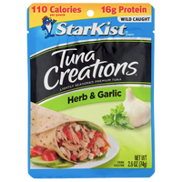 Starkist Tuna Creations Pouch, Herb & Garlic - Water Butlers