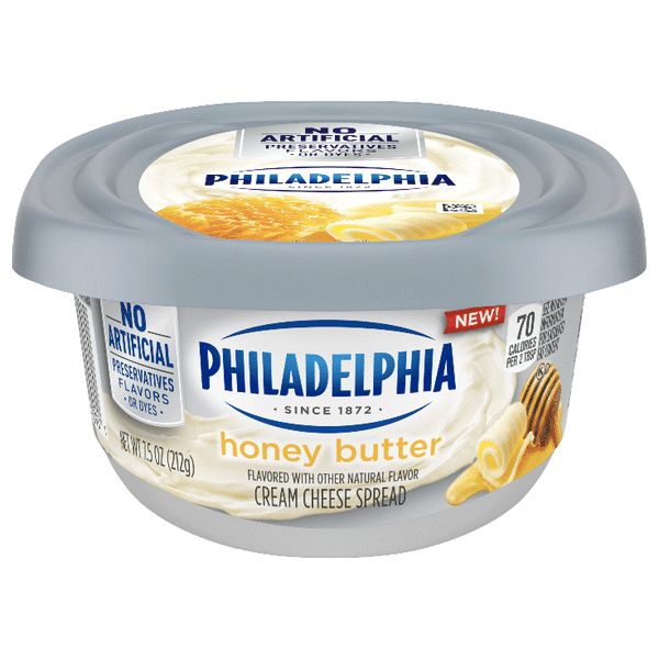 Philadelphia Honey Butter Cream Cheese 7.5 oz - Water Butlers