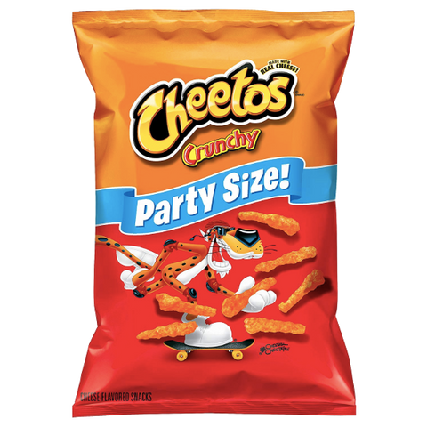 Cheetos Crunchy Cheese Flavored Chips Party Size, 17.5 Oz - Water Butlers