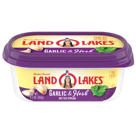 Land O Lakes Butter With Garlic & Herb 6.5oz - Water Butlers