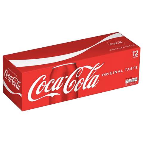 Coca-Cola Original 12 fl oz Coke, 12 Pack - Water Butlers