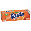 Fanta Cans Orange 12fl oz, 12 Ct - Water Butlers