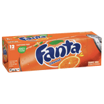 Fanta Cans Orange 12fl oz, 12 Ct - Water Butlers