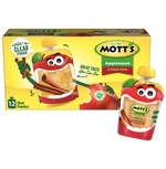 Mott's Applesauce Clear pouches, Cinnamon, 12 Ct - Water Butlers