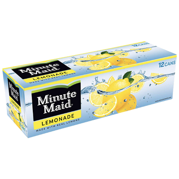 Minute Maid Lemonade 12fl oz, 12 Ct