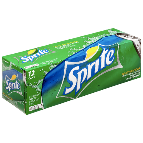 Sprite Lemon Lime 12fl oz, 12 Ct - Water Butlers