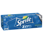 Sprite Lemon Lime Zero 12fl oz, 12 Ct - Water Butlers