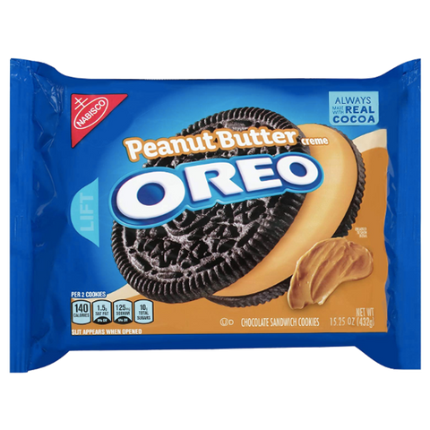 Oreo Peanut Butter Cookies 15.25 oz. - Water Butlers