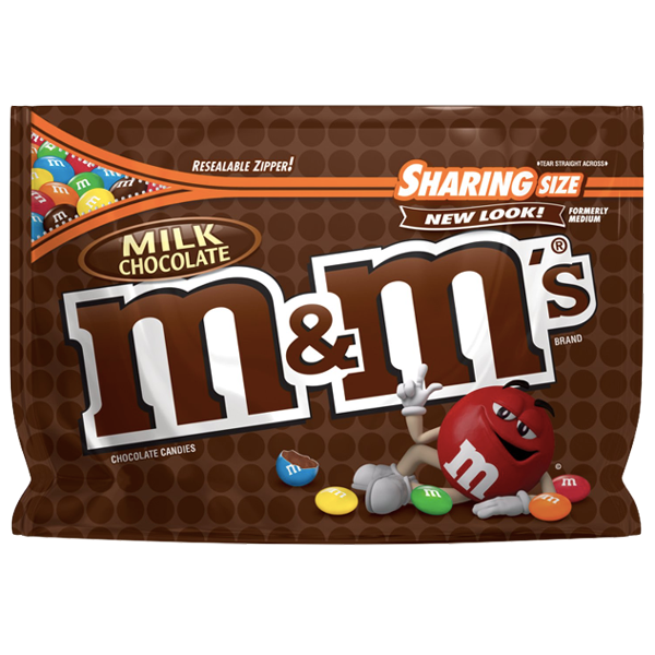 M&Ms Sharing Size, Milk Chocolate - 10.7oz - Water Butlers