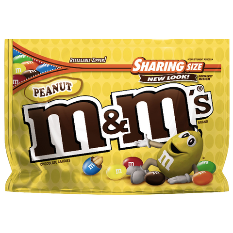 M&Ms Sharing Size, Peanut - 10.7oz - Water Butlers