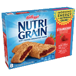 Kellogg's Strawberry Nutri-Grain Pack, 8 Ct - Water Butlers