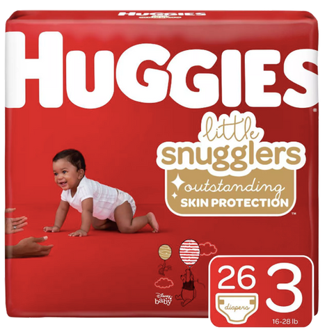 Huggies Baby Diapers - Size 3 (26 Count) - Water Butlers