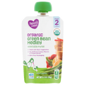 Parent's Choice Organic Puree, Green Bean Medley, 3.5 oz