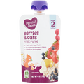Parent's Choice Puree, Berries & Oats, 4 oz - Water Butlers