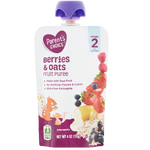 Parent's Choice Puree, Berries & Oats, 4 oz - Water Butlers