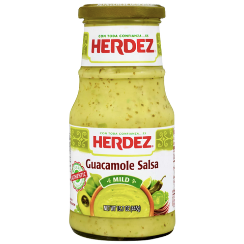 Herdez Salsa, Guacamole Salsa Mild - 15.7oz - Water Butlers