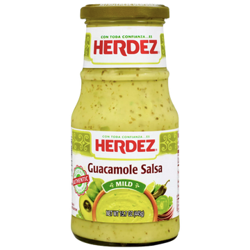 Herdez Salsa, Guacamole Salsa Mild, 15.7oz