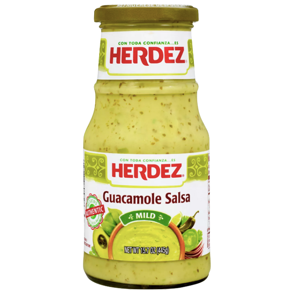 Herdez Salsa, Guacamole Salsa Mild - 15.7oz - Water Butlers