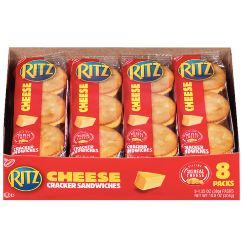 Ritz Cracker Sandwiches, Cheese - 8 Ct - Water Butlers