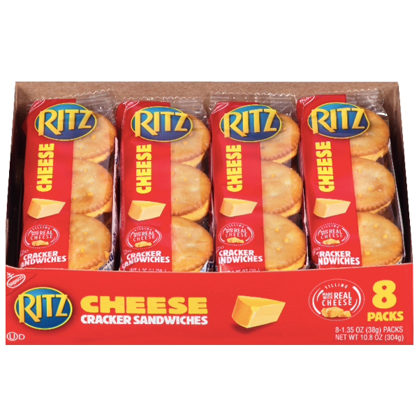 Ritz Cracker Sandwiches, Cheese - 8 Ct - Water Butlers