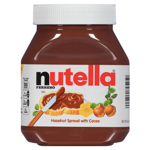 Nutella Ferrero Chocolate Hazelnut Spread, 26.5 Oz - Water Butlers