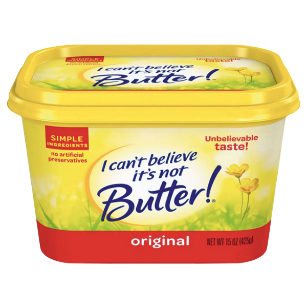 I Can't Believe It's Not Butter, Original, 15 oz - Water Butlers