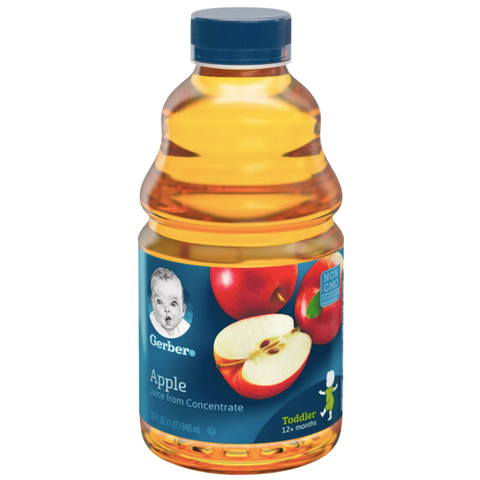 Gerber 100% Apple Juice, 32 oz - Water Butlers