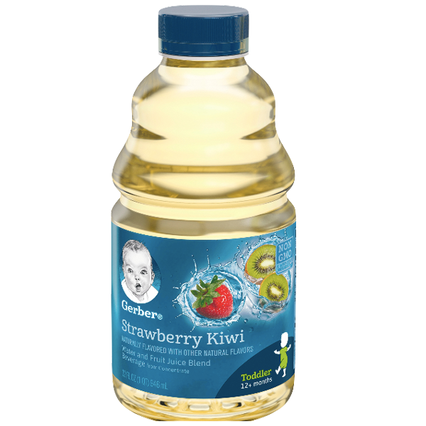 Gerber 100% Strawberry Kiwi Juice, 32 oz - Water Butlers