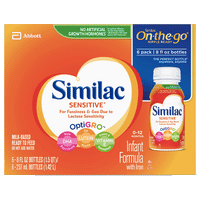 Similac Infant Formula - Sensitive, 8 fl oz 6Ct - Water Butlers