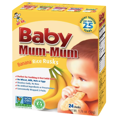 Baby Mum-Mum, Banana, 24 Ct - Water Butlers