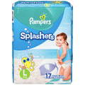 Pampers Splashers Swim Diapers, Large 17 Count - Water Butlers