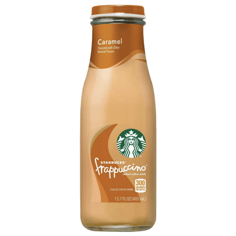 Starbucks Frappuccino Bottle, Caramel Coffee 13.7 oz - Water Butlers