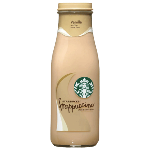 Starbucks Frappuccino Bottle, Vanilla Coffee 13.7 oz - Water Butlers