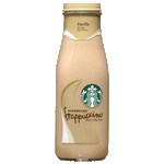 Starbucks Frappuccino Bottle, Vanilla Coffee 13.7 oz - Water Butlers