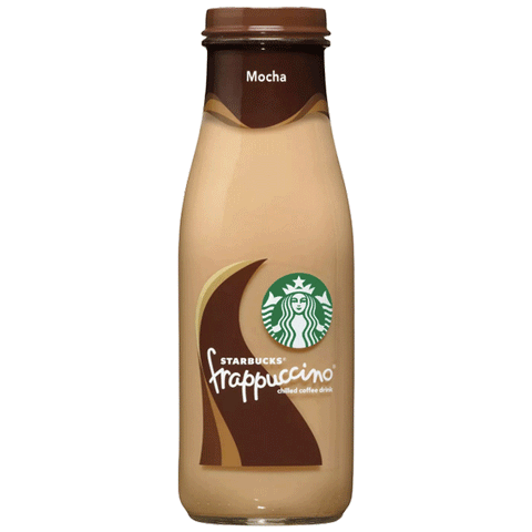 Starbucks Frappuccino Bottle, Mocha Coffee 13.7 oz - Water Butlers