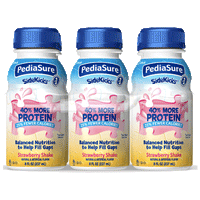 PediaSure Grow & Gain, 40% More Protein, Strawberry - 6 Ct - Water Butlers